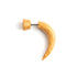 Wood Split Earrings - Pine wood