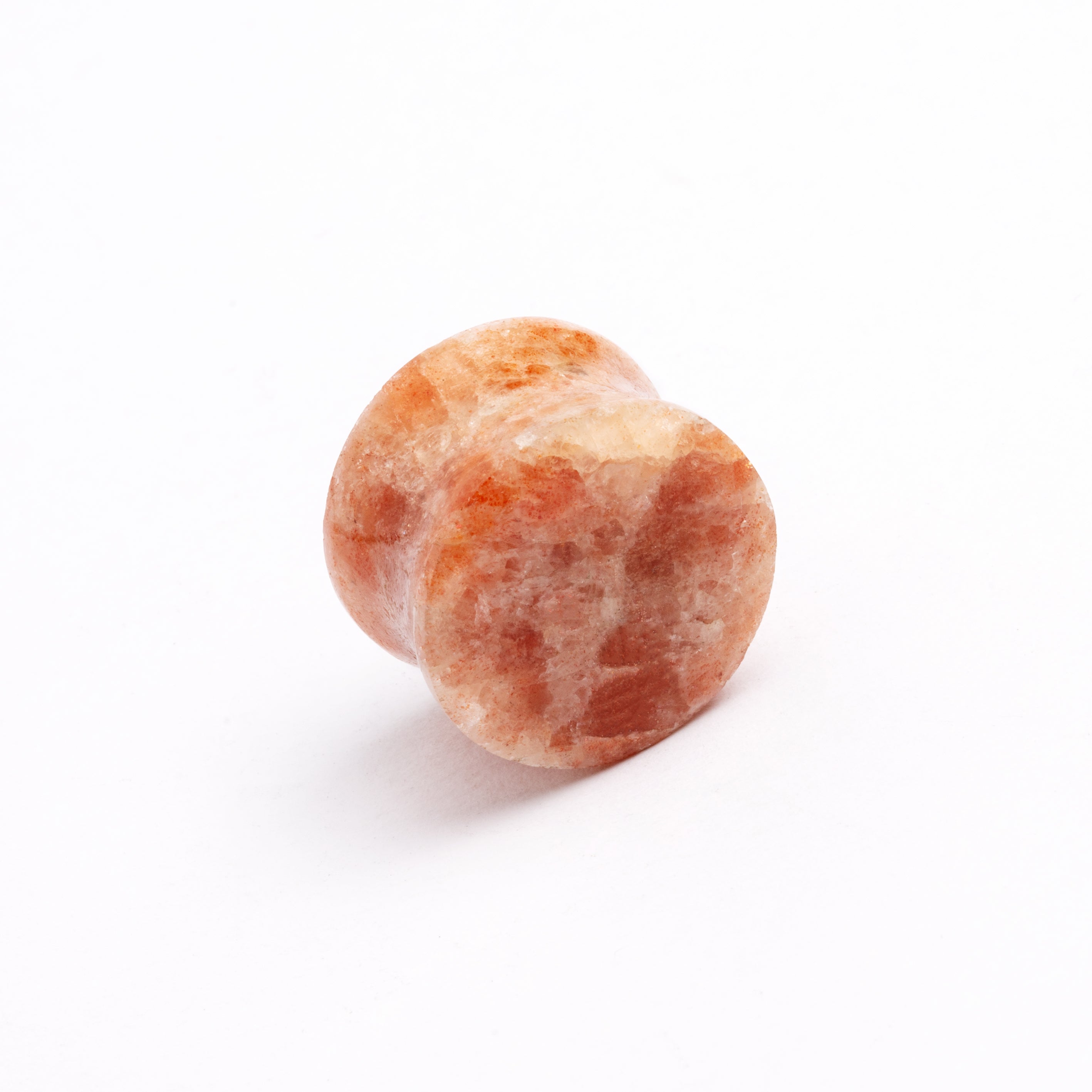 single Sunstone double flare ear plug right front view