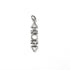 Silver Four Elements Necklace frontal view view
