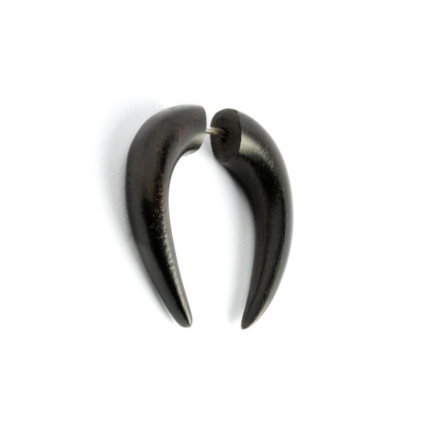 Tikanga Earrings - blackwood
