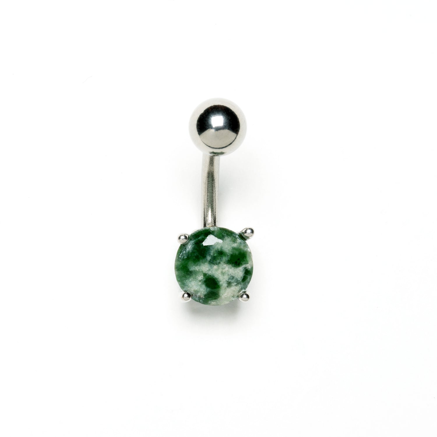 Amazonite Belly Bar frontal view