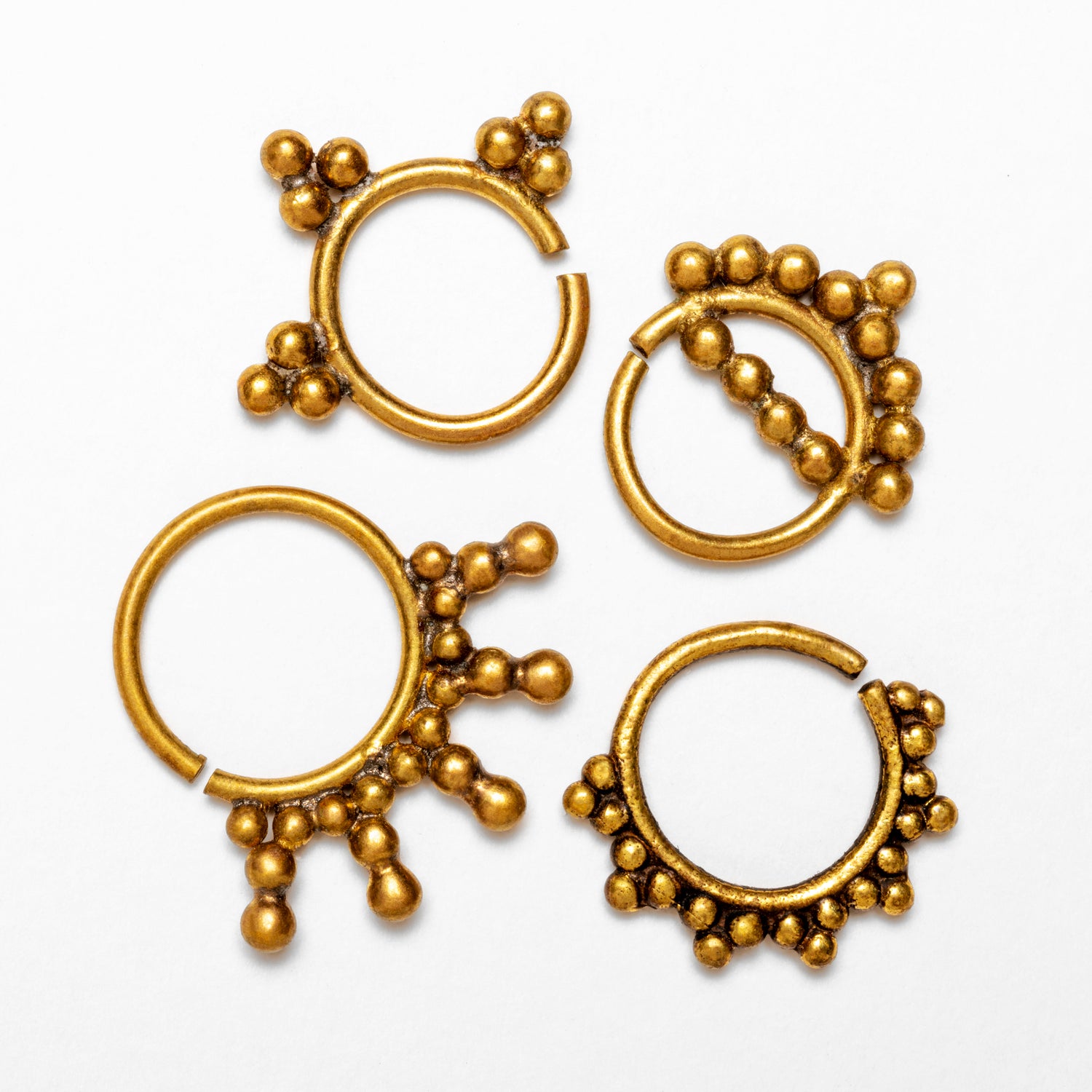 Amalur Brass Septum | Body Piercing Jewellery - Tribu