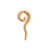 Wailuku spiralling wood earrings