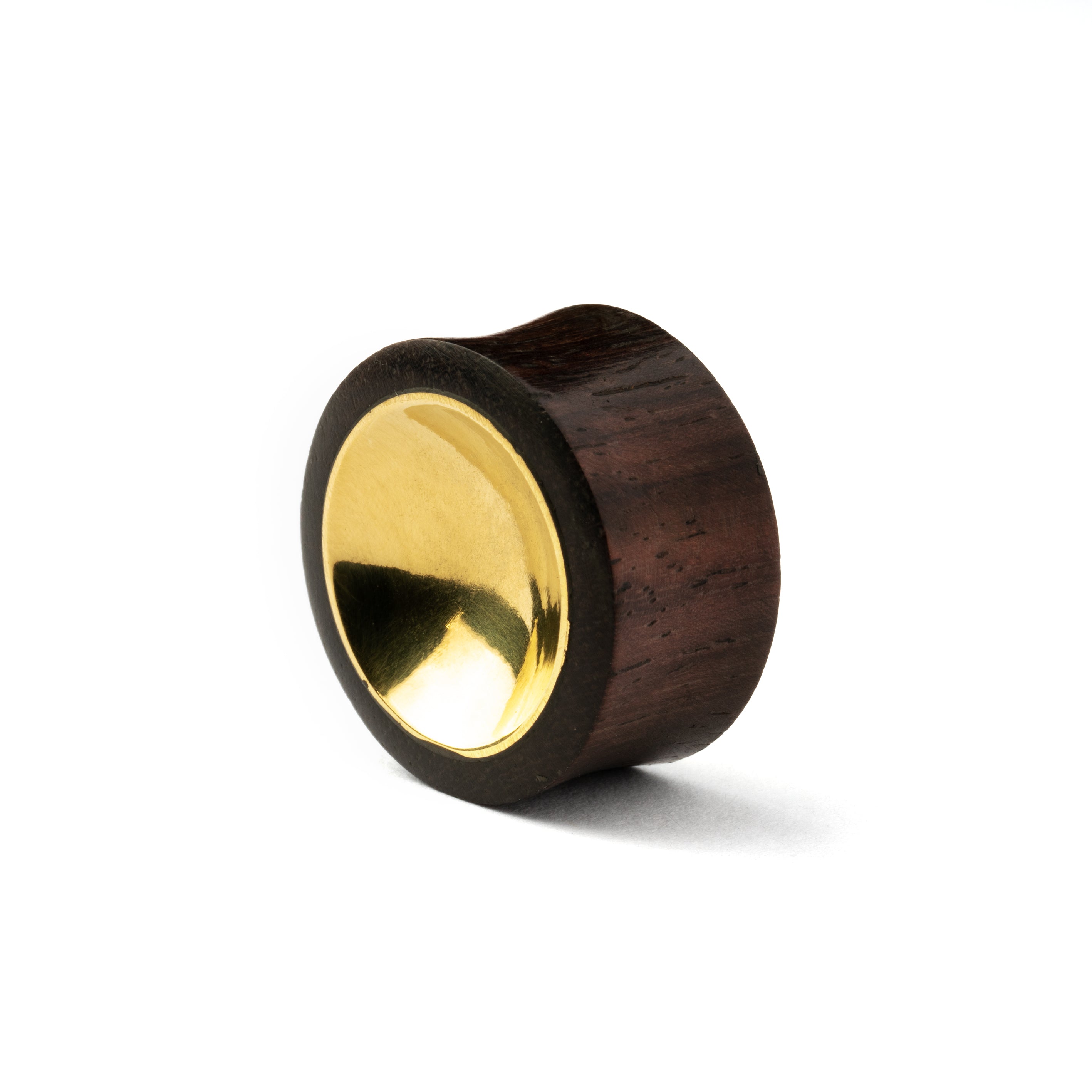 Wood and Gold Plug