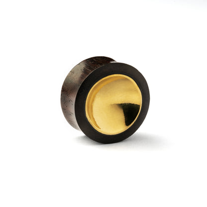 Wood and Gold Plug