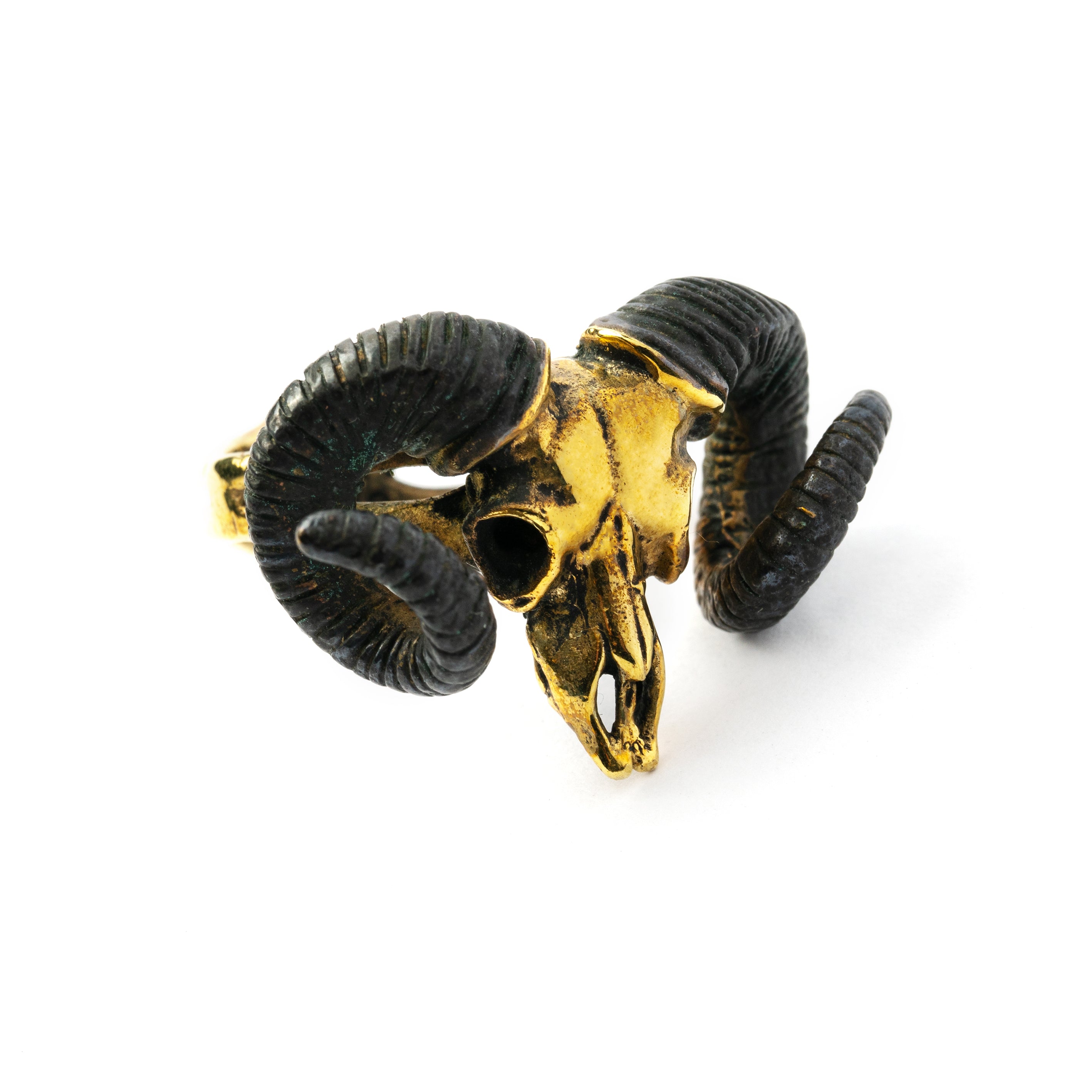 ram-skull-brass-ring